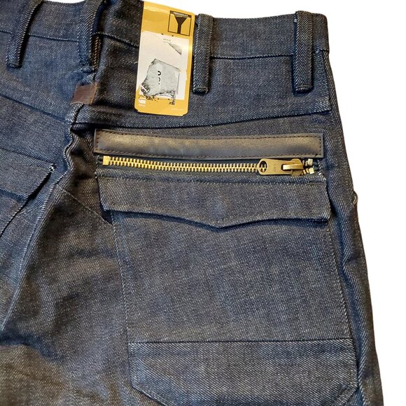 G-Star Raw Oregon 5620 3D Loose Tapered Button Fly Dark Blue Denim Jeans Sz 30 - Picture 11 of 16